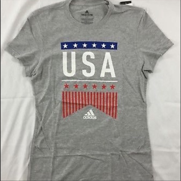 adidas Tops - Women’s adidas USA 🇺🇸 Go To Tee CW9883